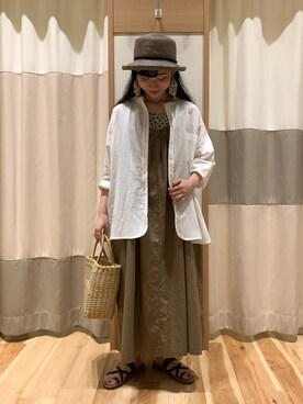 ミズキさん（レディース・153cm）の夏コーディネート