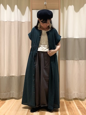 ミズキさん（レディース・153cm）の夏コーディネート