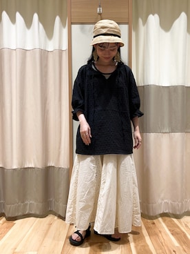 ミズキさん（レディース・153cm）の夏コーディネート