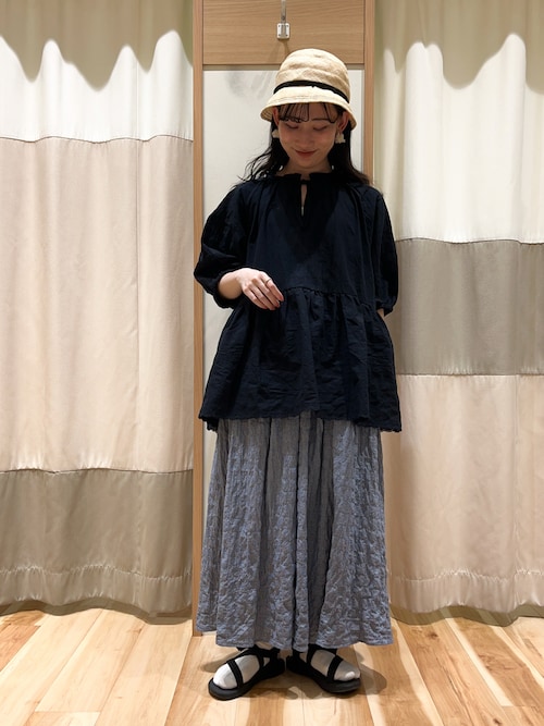 当店だけの限定モデル 裾刺繍前後2WAYスキッパーチュニック（シャツ/ブラウス 服＆ファッション小物