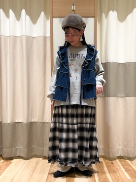 ミズキさん（レディース・153cm）の冬コーディネート