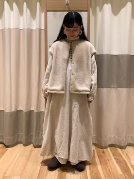 ミズキさん（レディース・153cm）の冬コーディネート