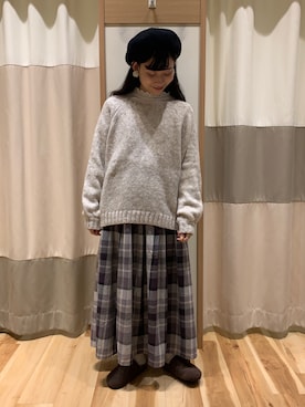 ミズキさん（レディース・153cm）の冬コーディネート