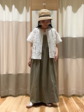 ミズキさん（レディース・153cm）の夏コーディネート