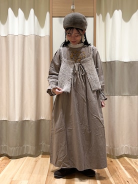 ミズキさん（レディース・153cm）の冬コーディネート