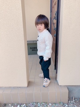 ぺこ米さん(キッズ・90cm)の秋コーディネート