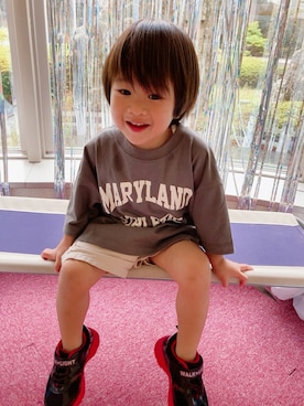 ぺこ米さん（キッズ・90cm）の夏コーディネート