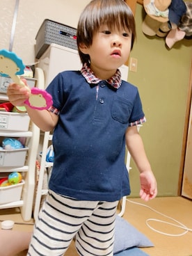 「西松屋コーデ」｜ぺこ米さん（キッズ・90cm）の夏コーディネート