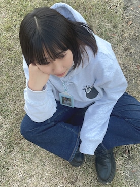 「寒かった」｜あこちゃんさん（レディース・160cm）の冬コーディネート