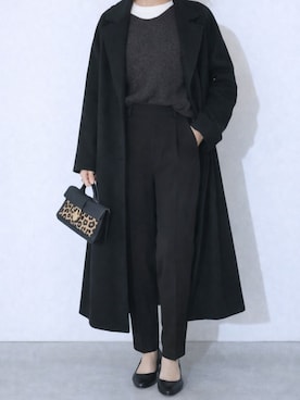 「one after another NICE CLAUP（ワンアフターアナザーナイスクラップ）のアイテム」を使った、まるまるさん（レディース・150cm）の冬コーディネート