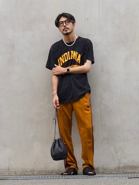 明賀健太さん（メンズ・178cm）の夏コーディネート