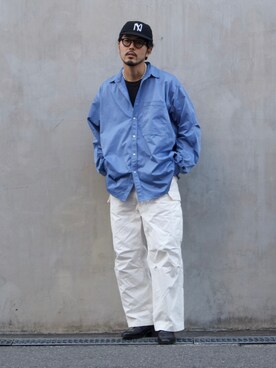 明賀健太さん（メンズ・178cm）の冬コーディネート