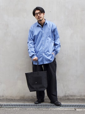 明賀健太さん（メンズ・178cm）の春コーディネート