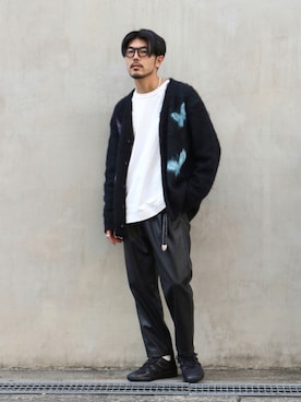 明賀健太さん（メンズ・178cm）の秋コーディネート