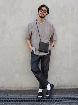 明賀健太さん（メンズ・178cm）の夏コーディネート