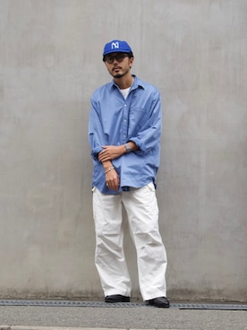 明賀健太さん（メンズ・178cm）の秋コーディネート