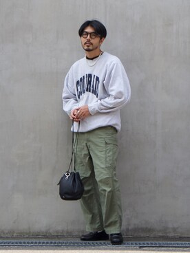 明賀健太さん(メンズ・178cm)の秋コーディネート