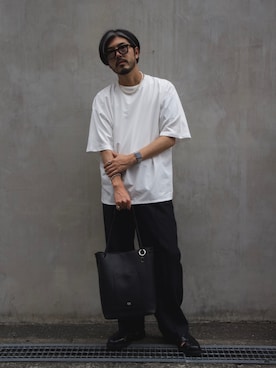 明賀健太さん（メンズ・178cm）の夏コーディネート