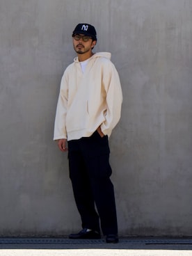 明賀健太さん（メンズ・178cm）の秋コーディネート