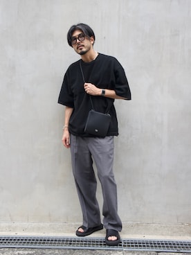 明賀健太さん（メンズ・178cm）の夏コーディネート