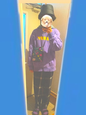 「NERDY（ノルディ）のアイテム（トップス）」を使った、りくちんさん（メンズ・174cm）の秋コーディネート