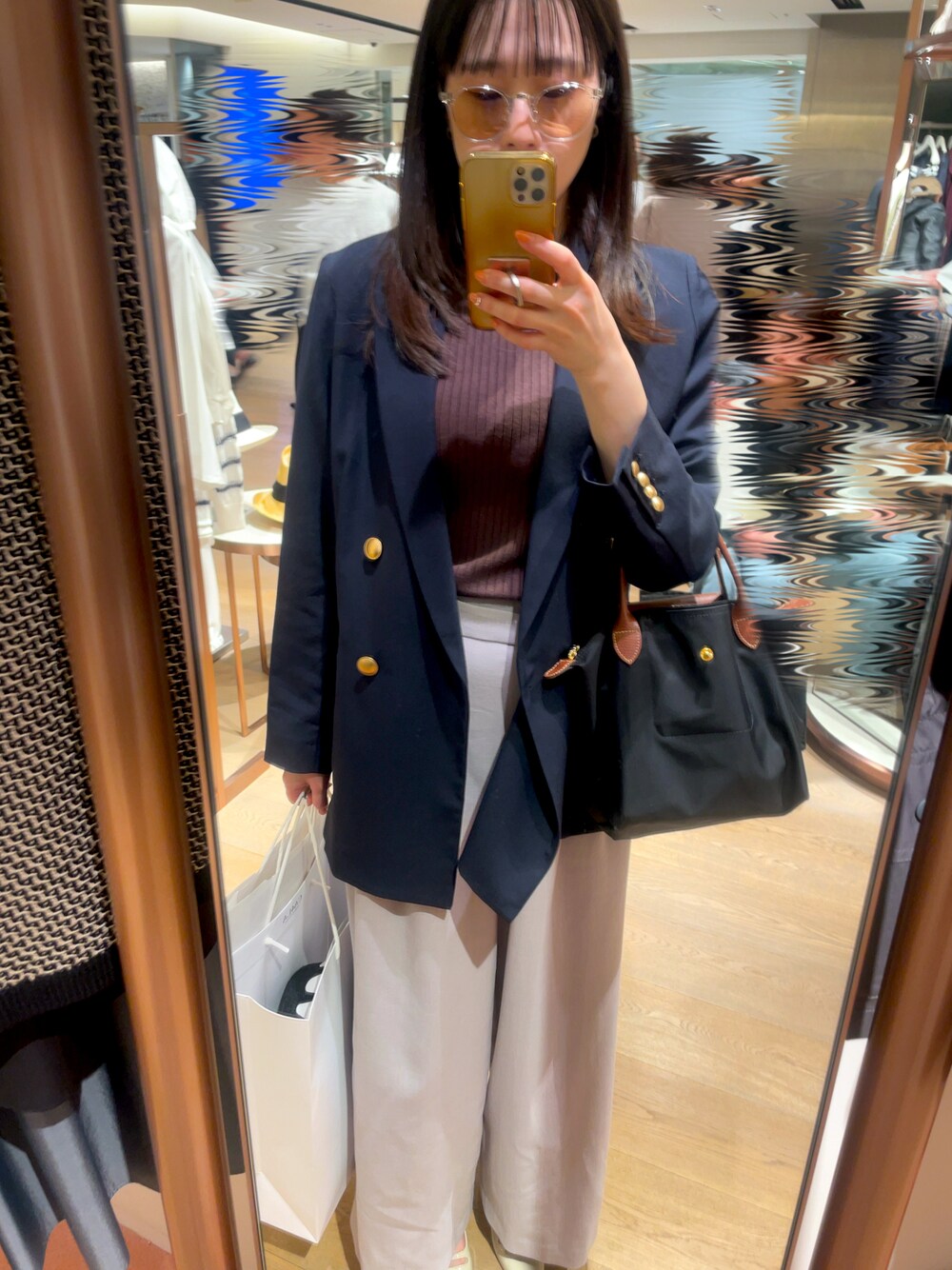 みー|LONGCHAMPのハンドバッグを使ったコーディネート - WEAR
