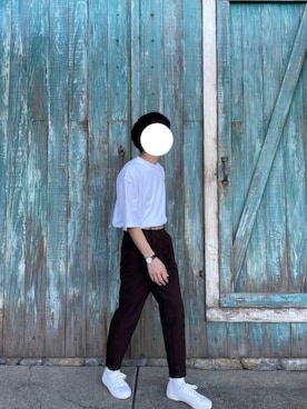 「大学生コーデ」｜「アイテム（腕時計）」を使った、teruさん（メンズ・170cm）の秋コーディネート