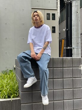 武田陽彩さん（メンズ・173cm）の夏コーディネート