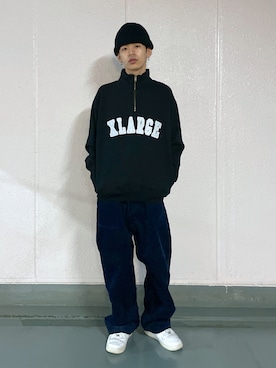 武田陽彩さん（メンズ・173cm）の冬コーディネート