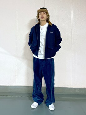 武田陽彩さん（メンズ・173cm）の冬コーディネート