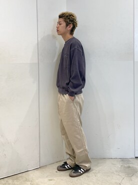 武田陽彩さん（メンズ・173cm）の秋コーディネート