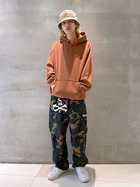 武田陽彩さん(メンズ・173cm)の秋コーディネート