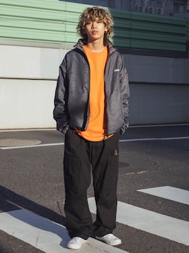 武田陽彩さん（メンズ・173cm）の春コーディネート