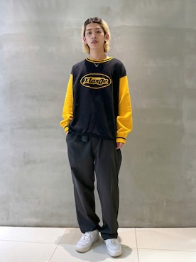 武田陽彩さん（メンズ・173cm）の秋コーディネート