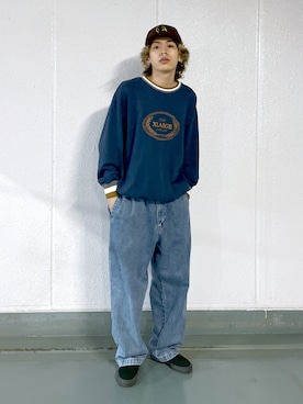 武田陽彩さん（メンズ・173cm）の秋コーディネート