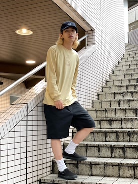 武田陽彩さん（メンズ・173cm）の秋コーディネート