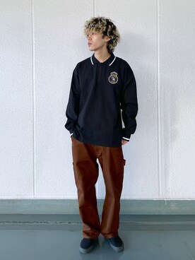 武田陽彩さん（メンズ・173cm）の秋コーディネート