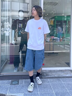 武田陽彩さん（メンズ・173cm）の夏コーディネート