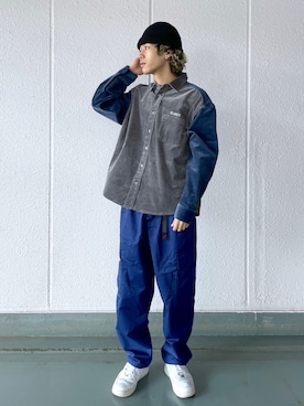 武田陽彩さん（メンズ・173cm）の秋コーディネート