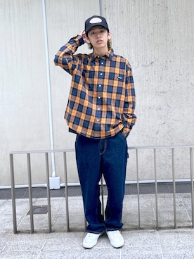 武田陽彩さん（メンズ・173cm）の春コーディネート