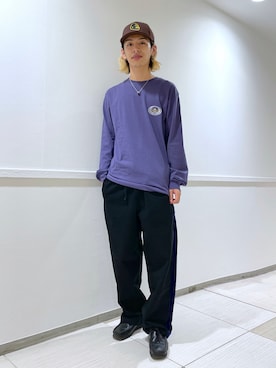 武田陽彩さん（メンズ・173cm）の秋コーディネート