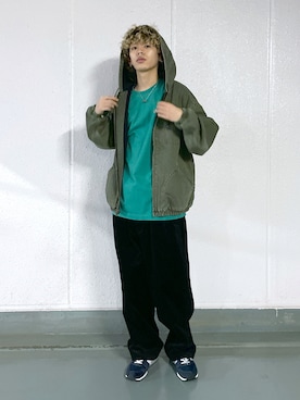 武田陽彩さん（メンズ・173cm）の秋コーディネート