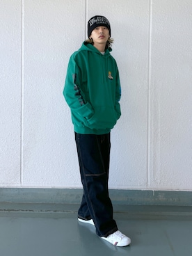 武田陽彩さん（メンズ・173cm）の冬コーディネート