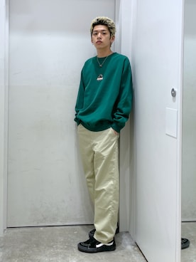 武田陽彩さん（メンズ・173cm）の秋コーディネート