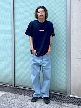 武田陽彩さん(メンズ・173cm)の春コーディネート