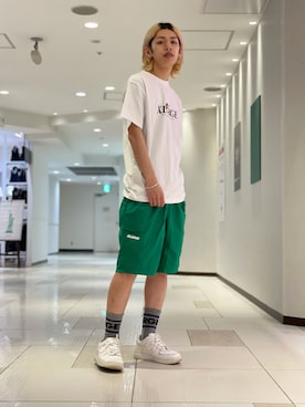 武田陽彩さん（メンズ・173cm・20代）の夏コーディネート