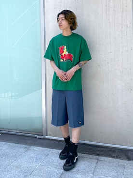 武田陽彩さん（メンズ・173cm）の春コーディネート