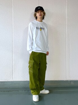 武田陽彩さん(メンズ・173cm)の秋コーディネート