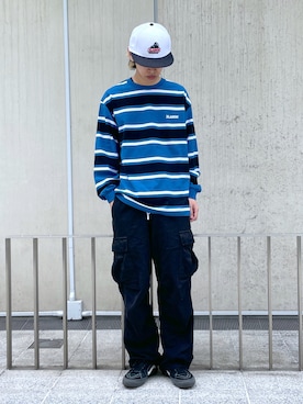 武田陽彩さん(メンズ・173cm)の春コーディネート