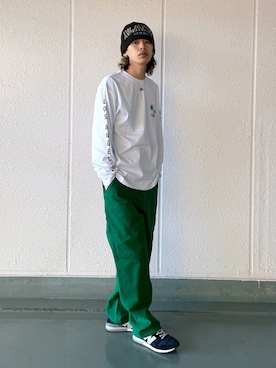 武田陽彩さん（メンズ・173cm）の春コーディネート